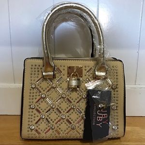 ✨BRAND NEW✨ Champagne Rhinestone Mini Handbag